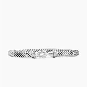 David Yurman Classic Buckle Bracelet with Diamonds